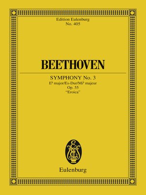 cover image of Symphony No. 3 Eb major